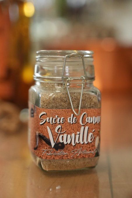 Sucre de canne Vanillé 190gr